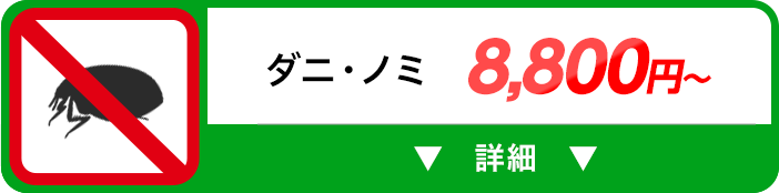 ダニ・ノミ 8,800円～